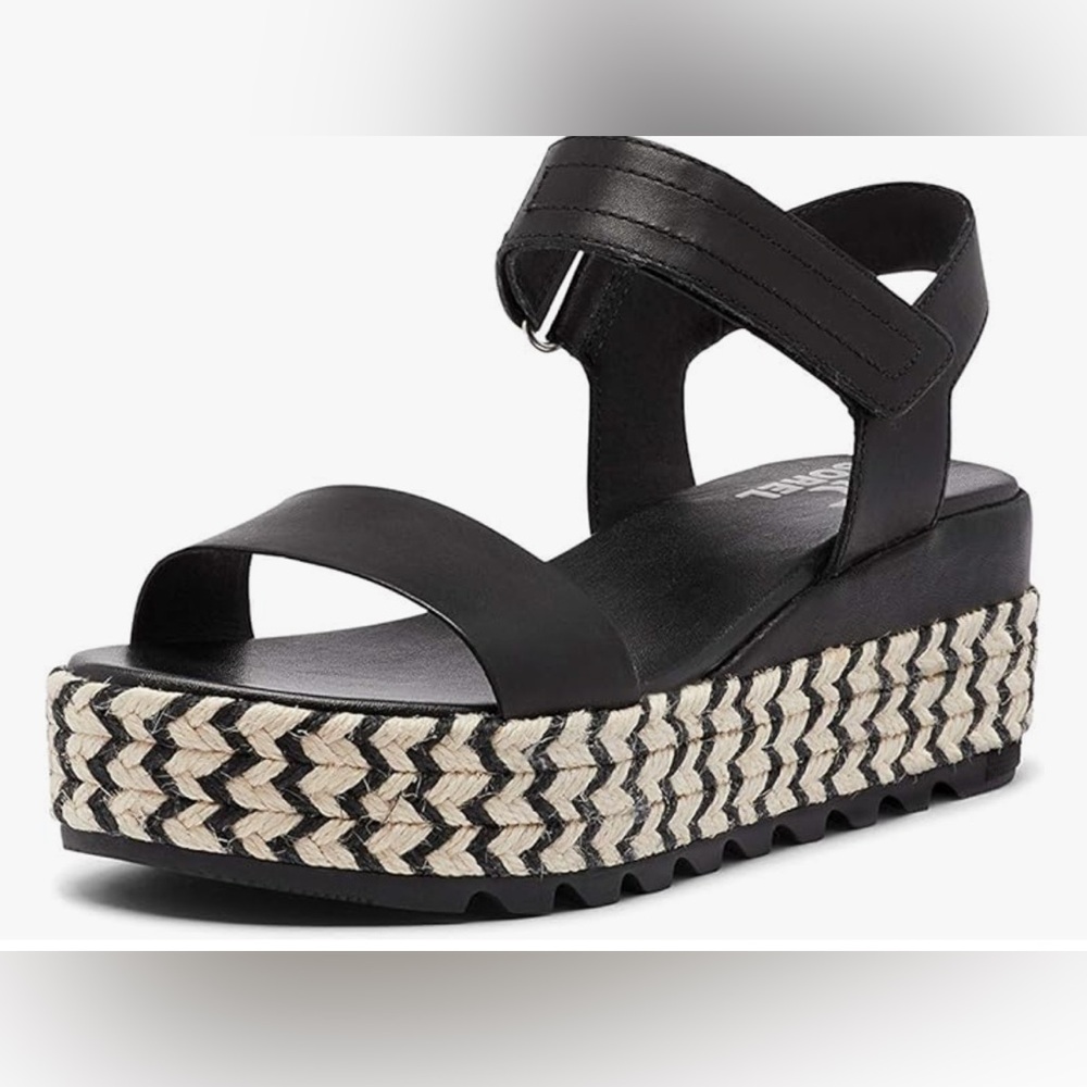 Black Platform Sandals sorel